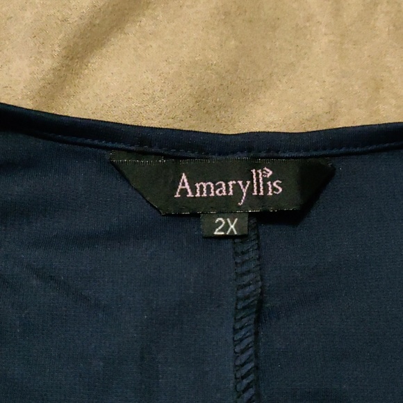 Women's Long Blouson Sleeve Dress. - Picture 2 of 5